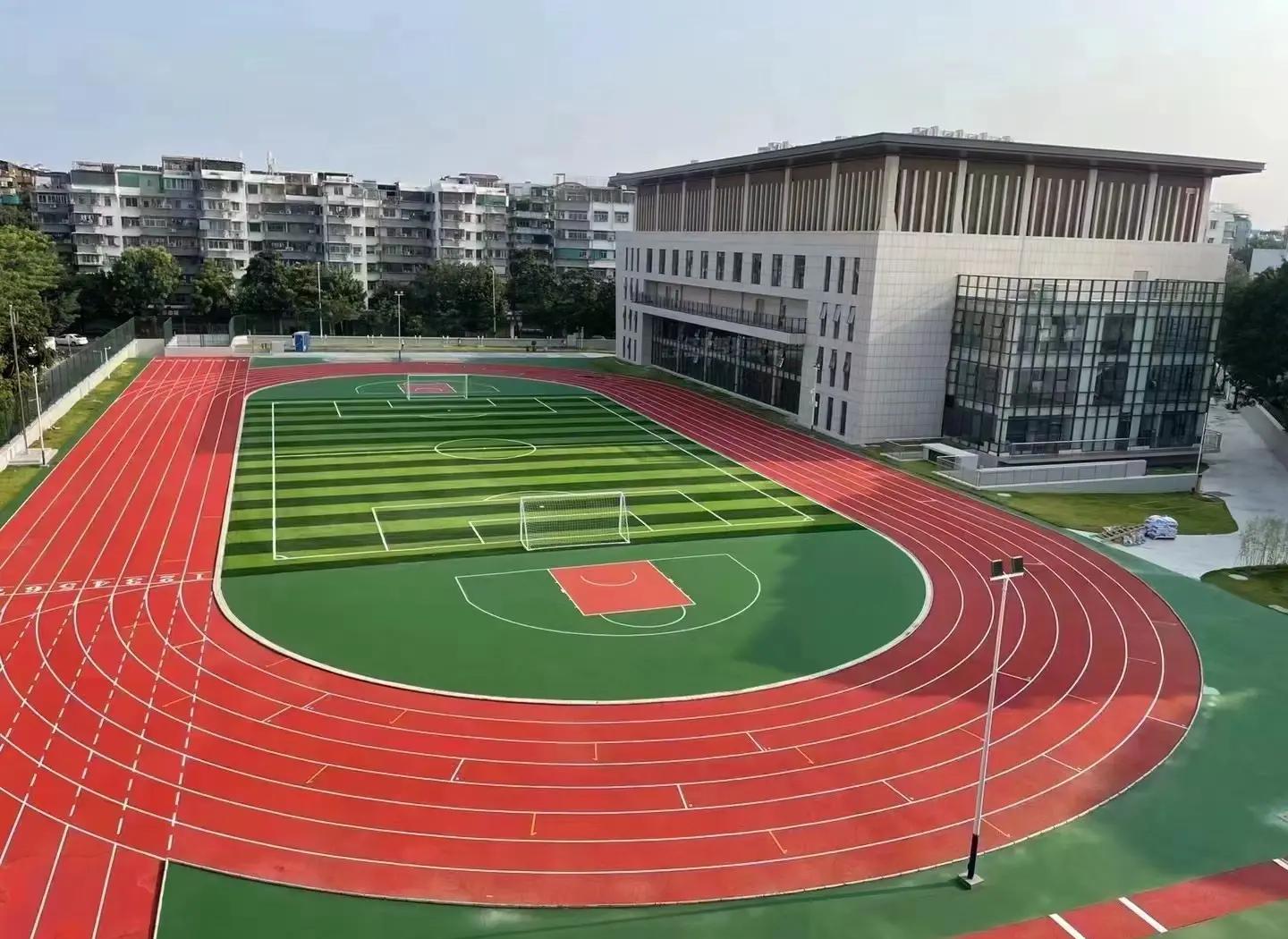 随州市硅PU材料塑胶篮球场 - 价格